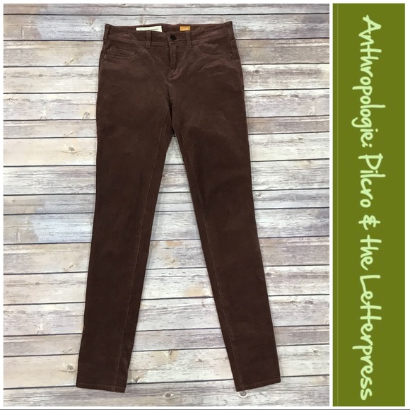 Anthro Pilcro Serif Cord Leggings - Picture 6 of 8